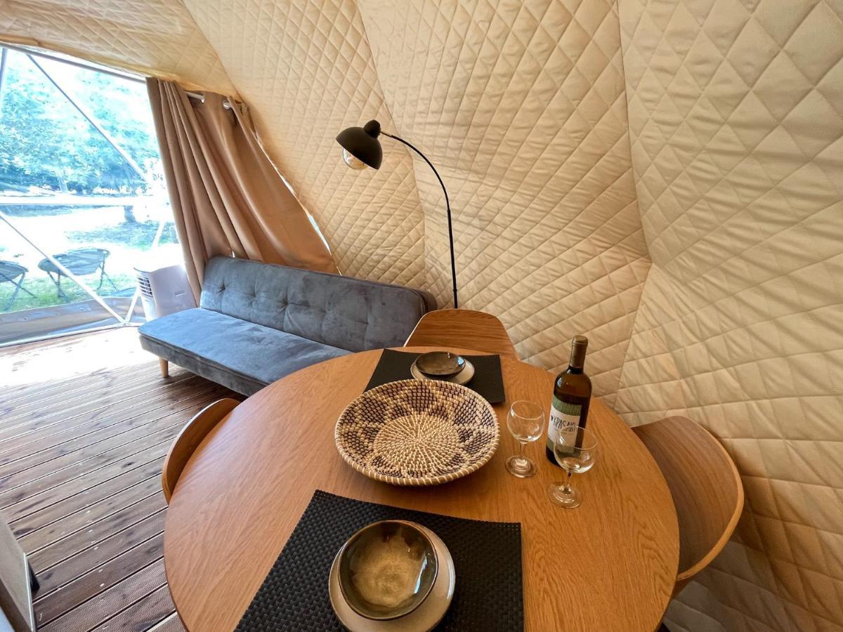 Hotel Manna Gea Glamping Domes Wonitsa Zewnętrze zdjęcie