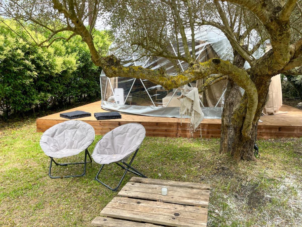 Hotel Manna Gea Glamping Domes Wonitsa Zewnętrze zdjęcie